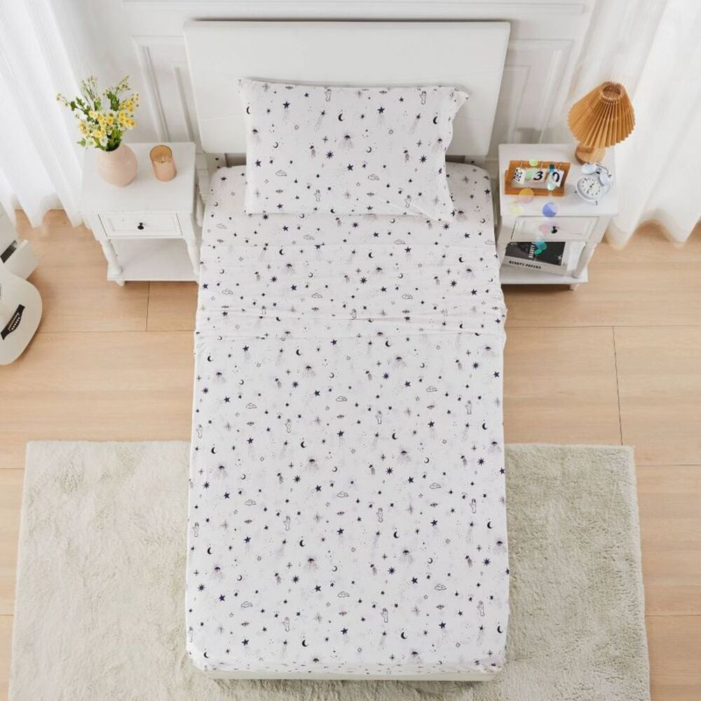 Celestial Garden Twin Celestial Sky Jersey Sheet Set